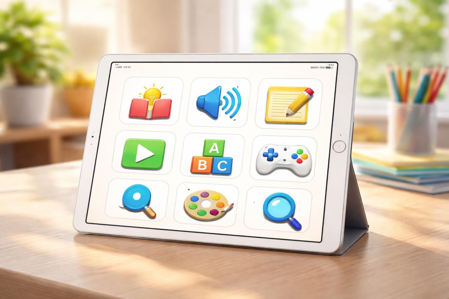 découvrez comment personnaliser votre ipad avec du texte et des icônes agrandis, une solution idéale pour aider les jeunes dyslexiques à mieux lire et naviguer facilement.