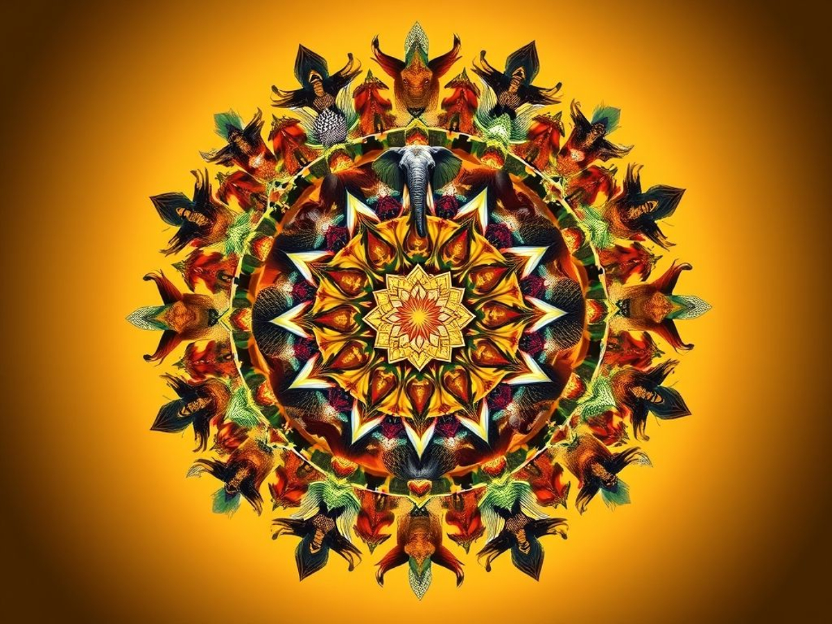 mandala animaux